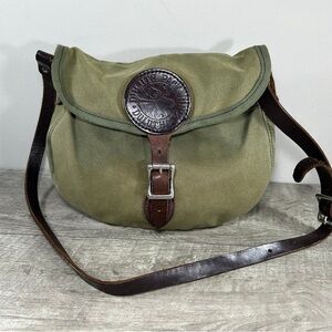 Duluth Pack Shell Green Canvas Everyday Going-Out Shoulder Bag Purse Handbag